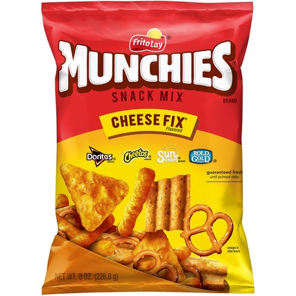 (image for) Munchies Cheese Fix Flavored Snacks & Chips Mix 8oz